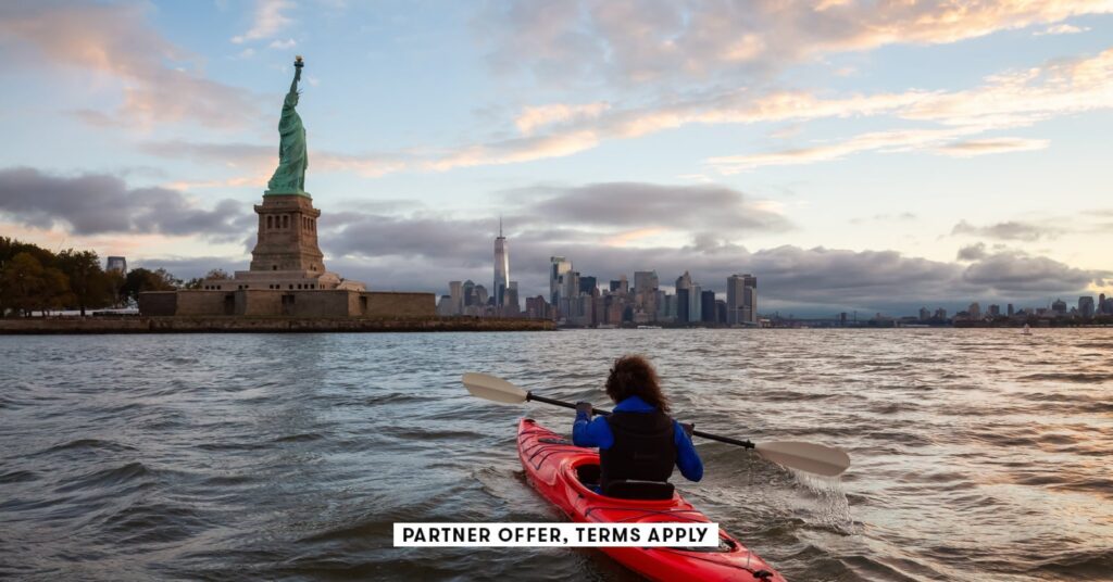 7 lesser-known perks at the Chase Sapphire Reserve social image partner offer terms apply kayaking near statue of liberty edb3 16 10.jpg