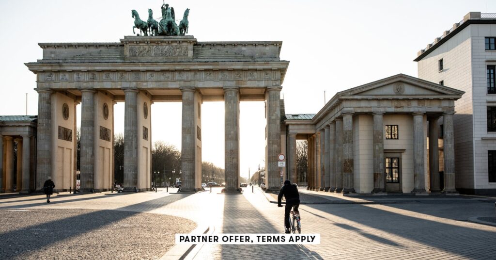 New worth fit function now to be had in some Chase Trip accounts social image partner offer terms apply biker riding past berlins brandenburg gate alvarez 12.jpg