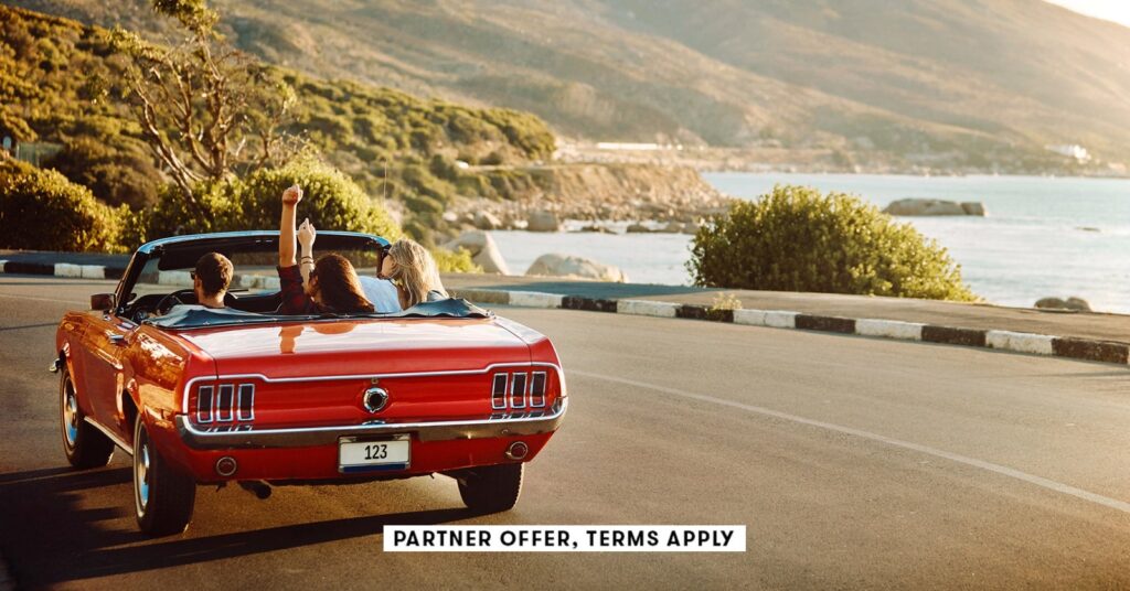 The most productive gasoline bank cards so as to add on your pockets social image partner offer terms apply friends driving along the coast in rental car gradyreese soci.jpeg