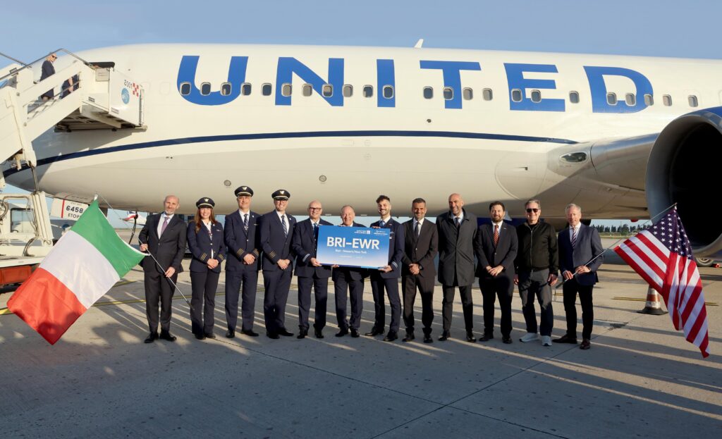 Undiscovered Italy? Onboard United's inaugural flight to Puglia united airlines bari.jpg