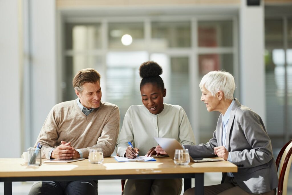 Ahead of the Subsequent Nvidia-Taste Run, Right here Are 3 AI Shares Price Observing urlhttps3a2f2fg.foolcdn.com2feditorial2fimages2f8700452fprofessionals sitting in a meeting.jpeg