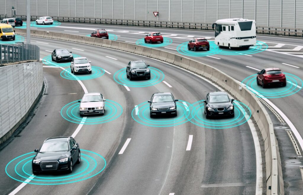 Meet the Inventory That Is a Fraction of Tesla's Dimension and That Generated Just about 400% Income Enlargement From Robotaxis Remaining Quarter urlhttps3a2f2fg.foolcdn.com2feditorial2fimages2f8718072fautonomous driving vehicles on the.jpeg