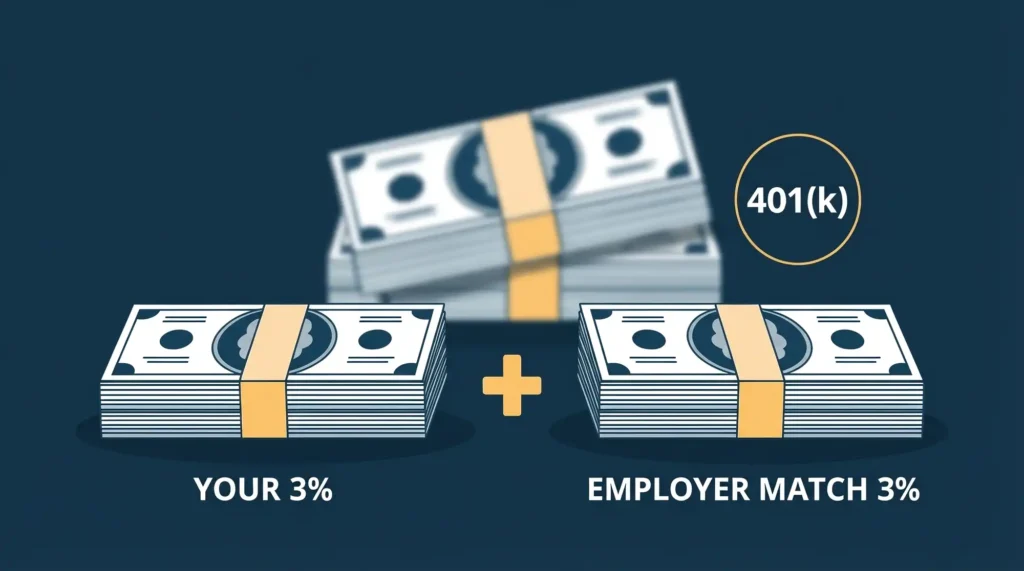 Your 401(okay) Fit Is Loose Cash 401k employer match cash stacks.webp.webp