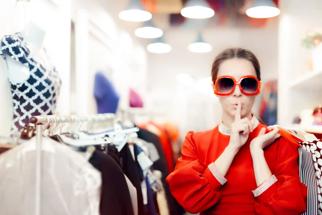 mystery shopper woman in retail clothing store.webp.webp